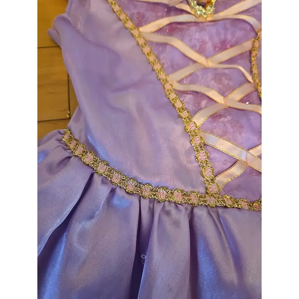 Halloween Disney Princess Rapunzel Childs Costume Medium 7/8 Tangled